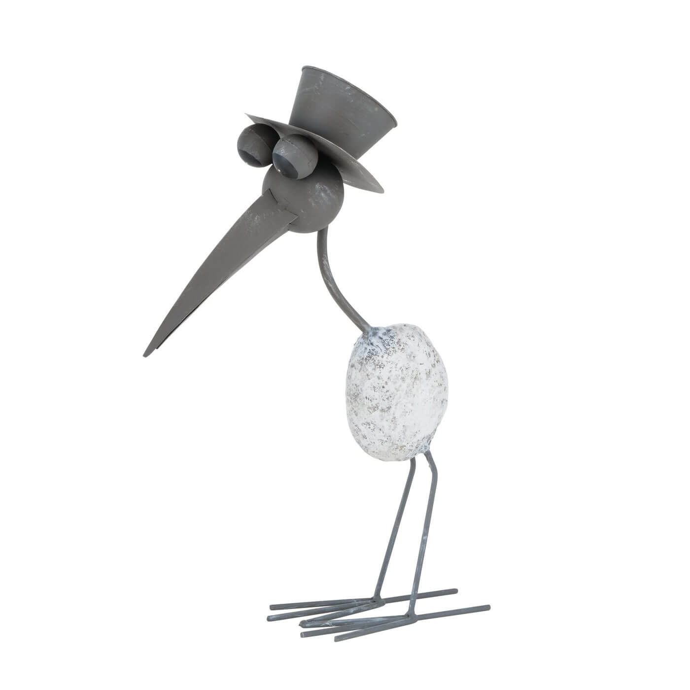 Vogelfigur Chaka mit Hut