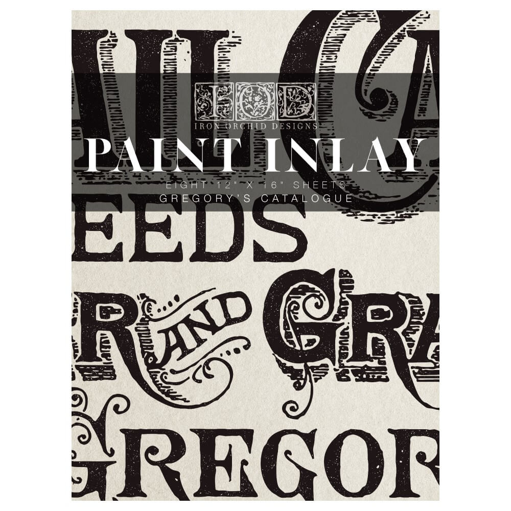 Paint Inlay Gregory's Catalogue