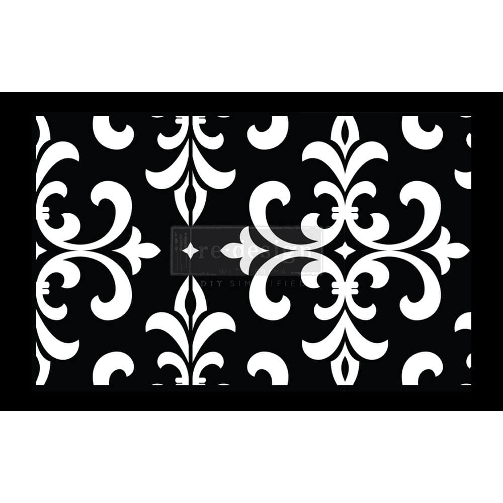 Schablonenrolle Stick & Style Modern Damask