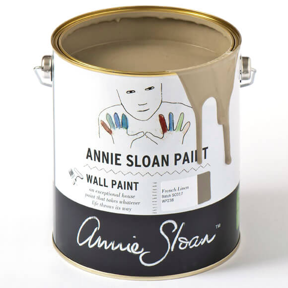 Wandfarbe French Linen von Annie Sloan  